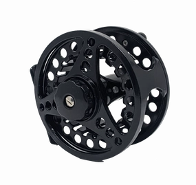 Rudder Sports Fly Reel Black 5/6
