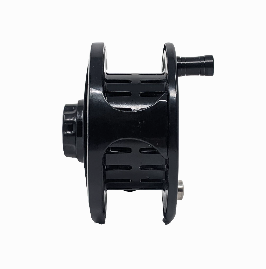 Rudder Sports Fly Reel Black 5/6