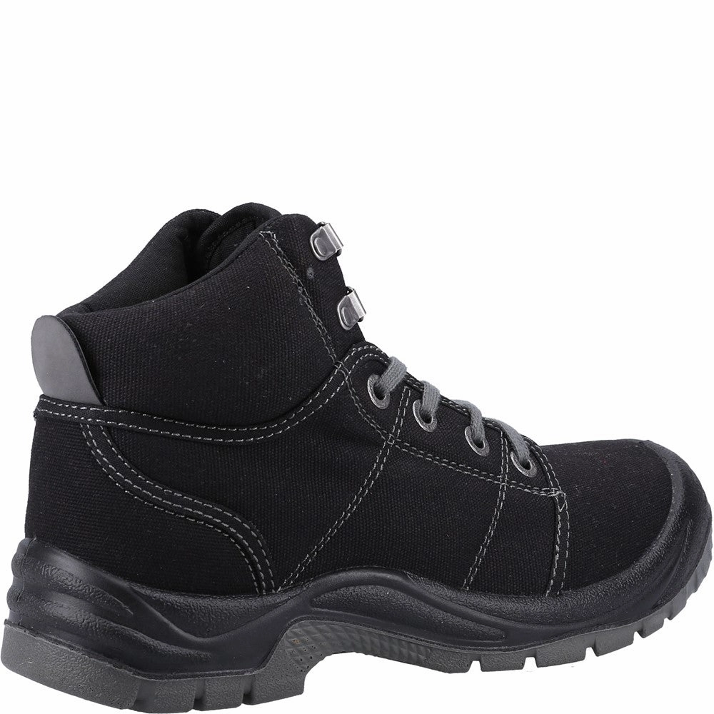 Safety Jogger Desert S1P Safety Boots Canvas Shoes Orthotic Friendly