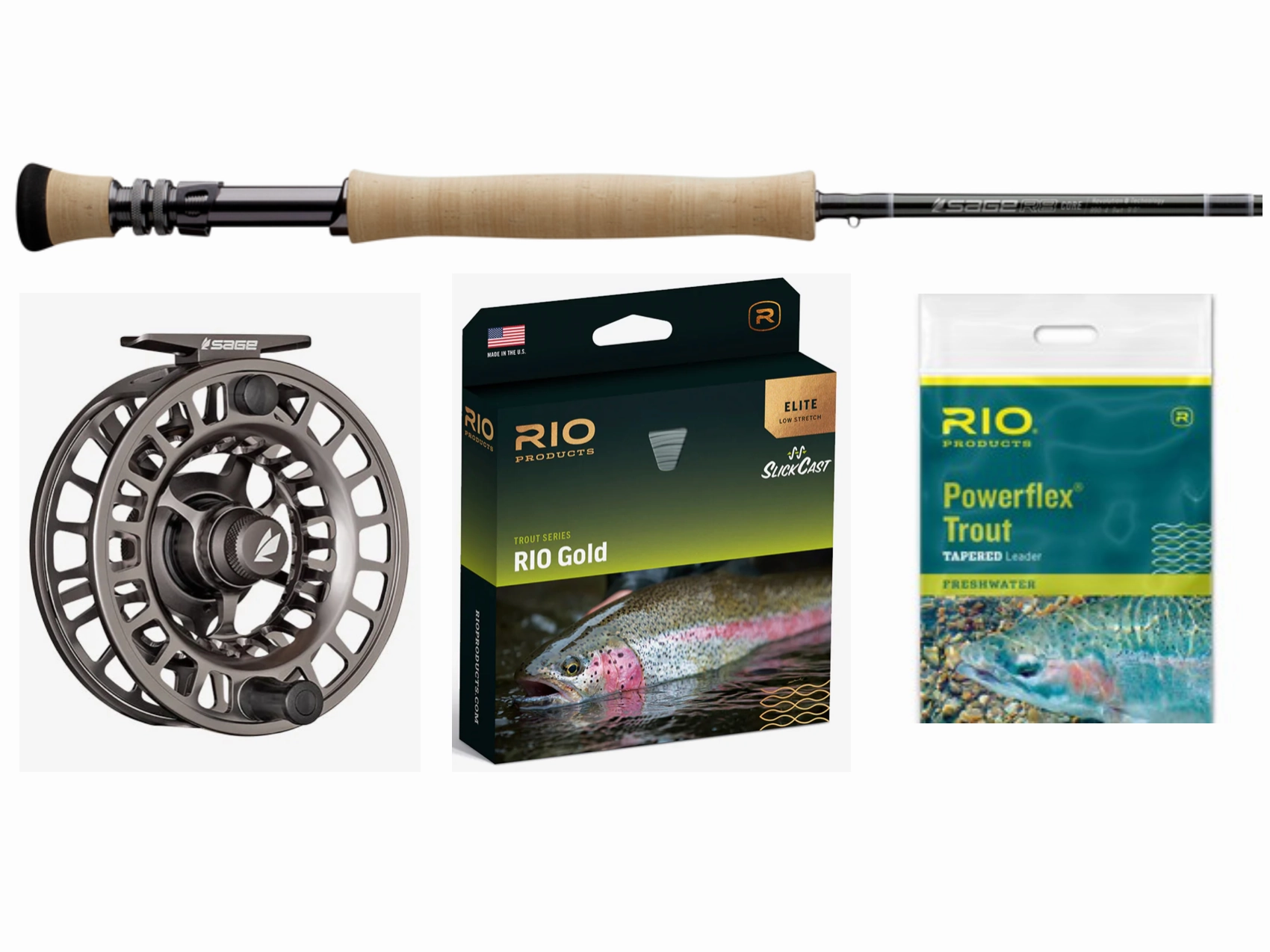 Sage R8 Core Fly Rod Outfit