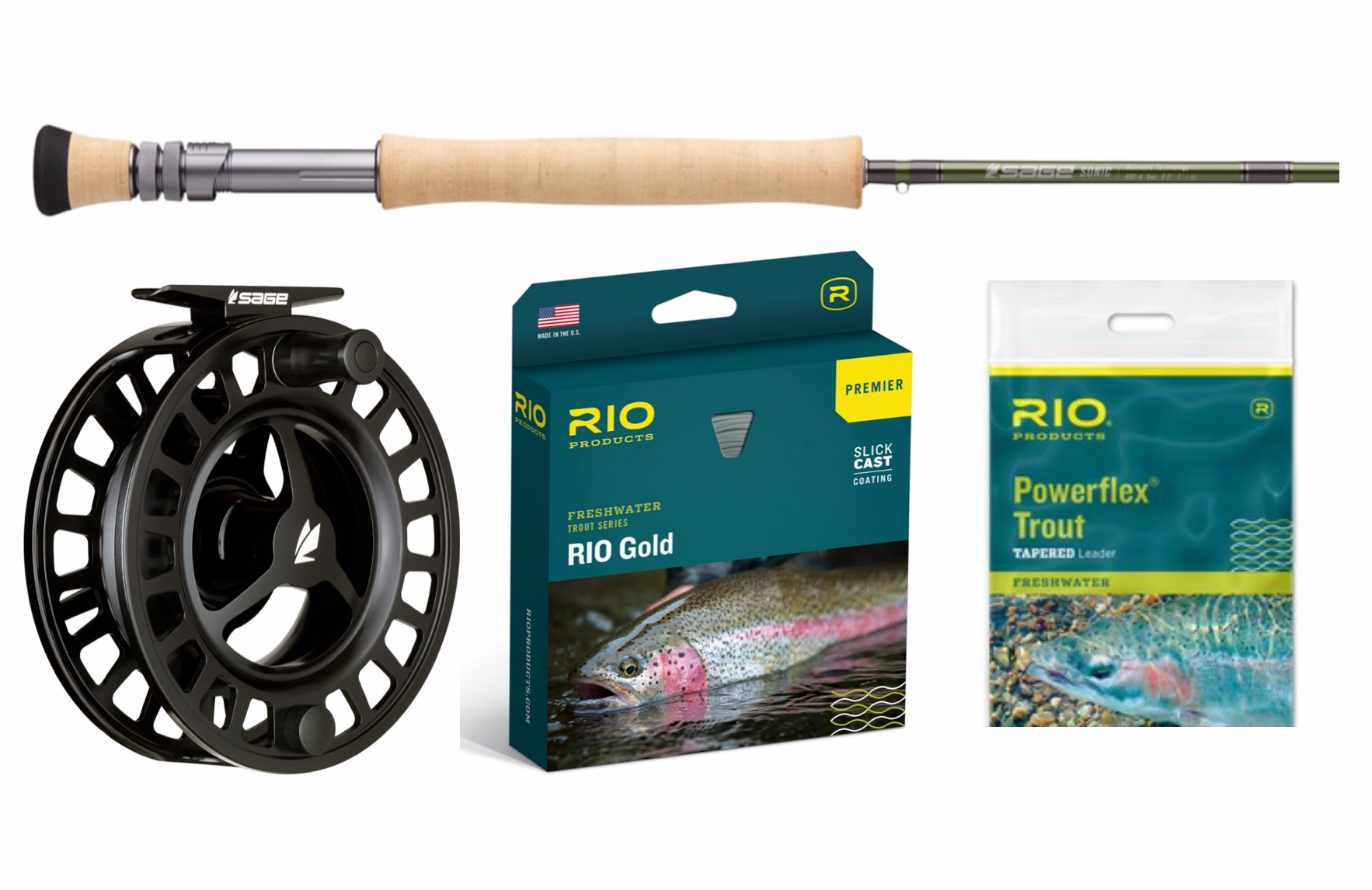 Sage Sonic Fly Rod Outfit