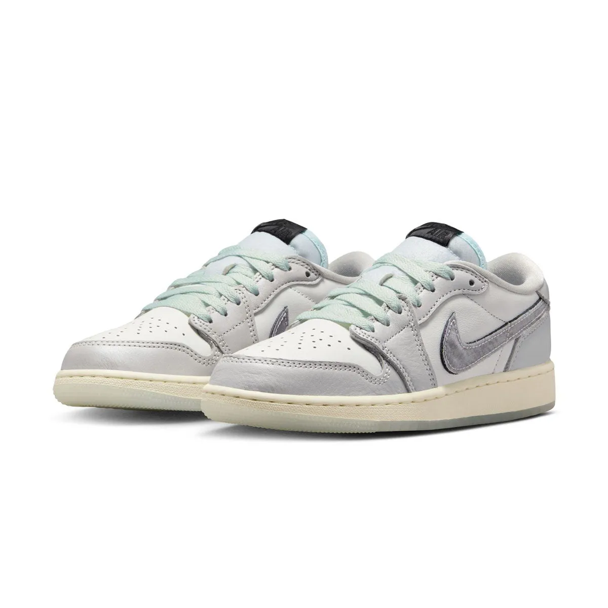 Kids Air Jordan 1 Retro Og Low 'Lunar New Year' Travel Shoes