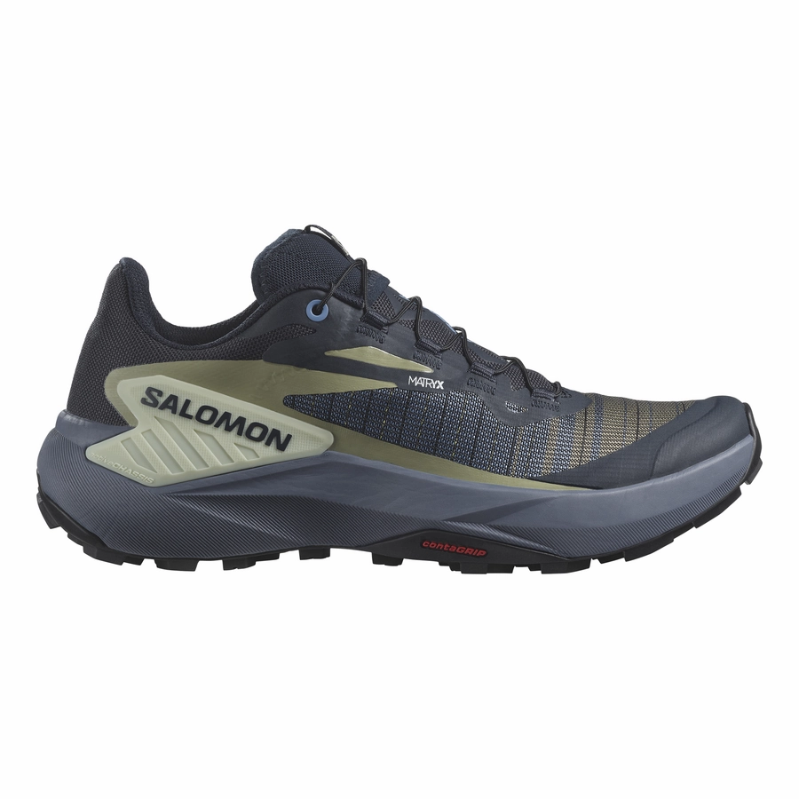 Salomon Genesis | Carbon / Grisaille / Aloe Wash | Womens Machine Washable Durable Shoes