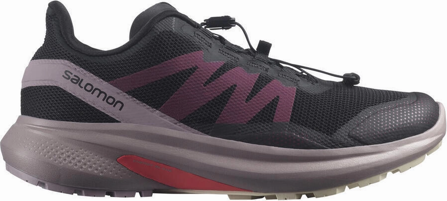Salomon Hypulse | Black / Quail / Rainy Day | Womens Modern Footwear Cloud Comfort