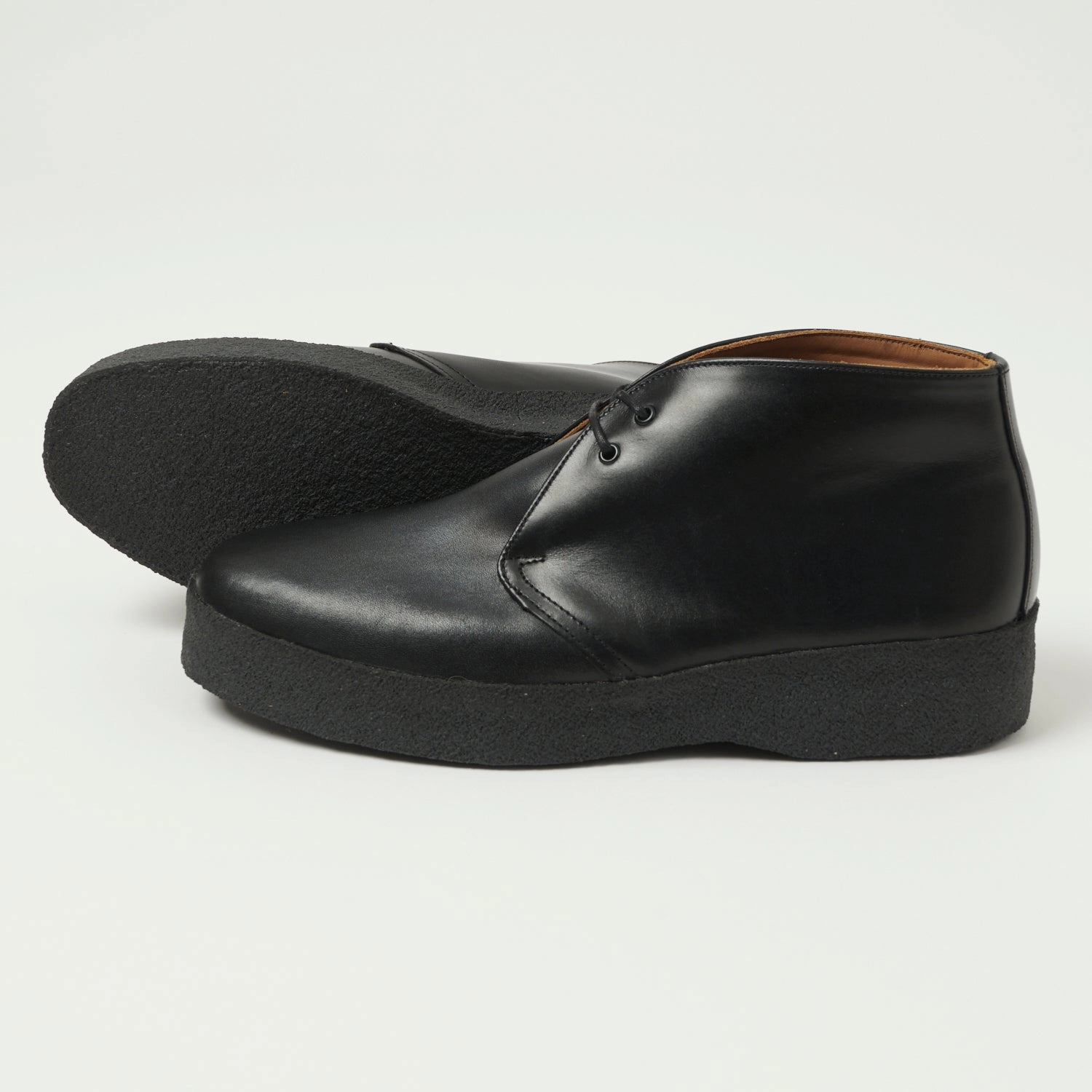 Sanders '150Th Anniversary' Brit Chukka - Black Arch Support Classic Sneakers