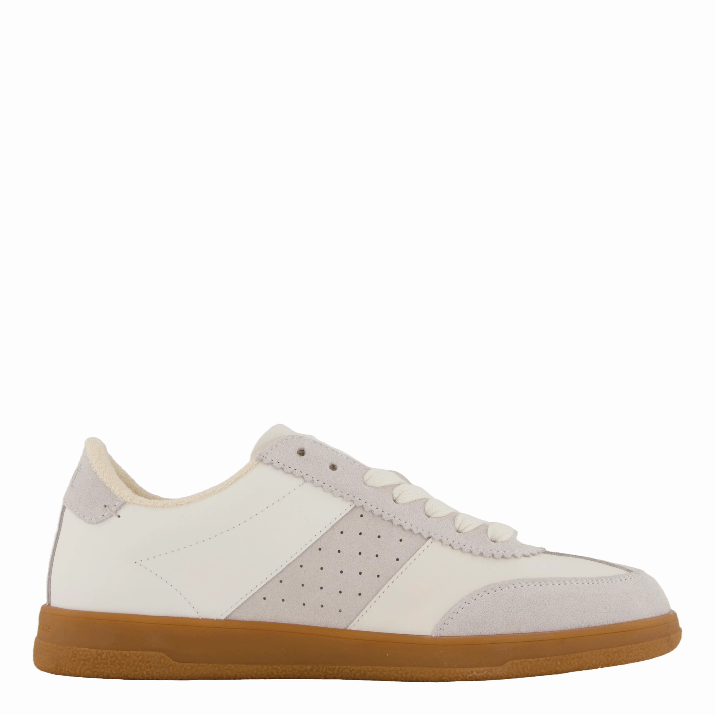 Santos Off White Grey Durable Shoes Casual Comfort