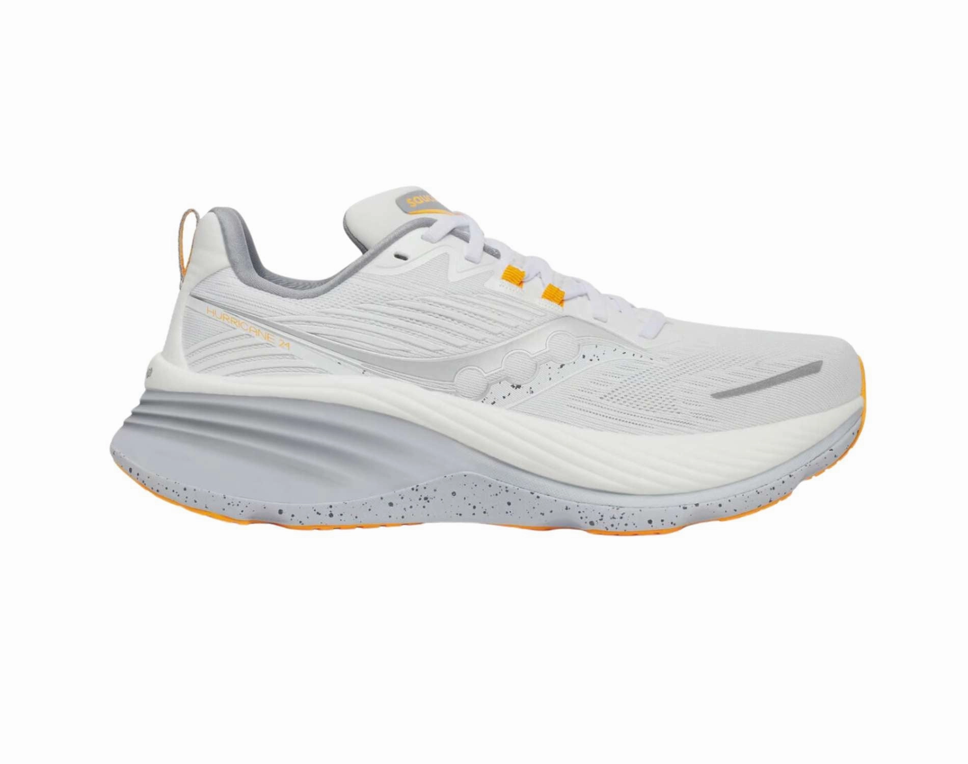 Ergonomic Sole Flat Feet Shoes Saucony Hurricane 24 Mens