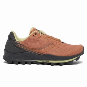 Saucony Peregrine 11 St Womens | Rust/Charcoal Versatile Style
