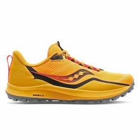 Saucony Peregrine 12 Womens | Vizigld/Vizired Ergonomic Sole
