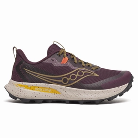 Saucony Peregrine 15 Womens | Wine/Kodiak Everyday Footwear