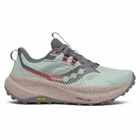 Saucony Xodus Ultra 4 Womens | Aloe/Barley Weather Ready Everyday Footwear
