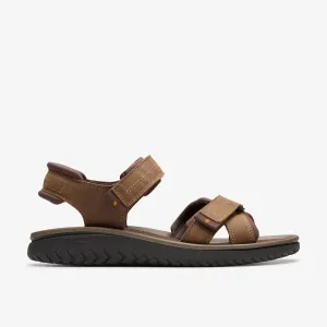 Leather Shoes Fashion Footwear Clarks | Sandals | Men | Wesley Shore Beeswax Leather
