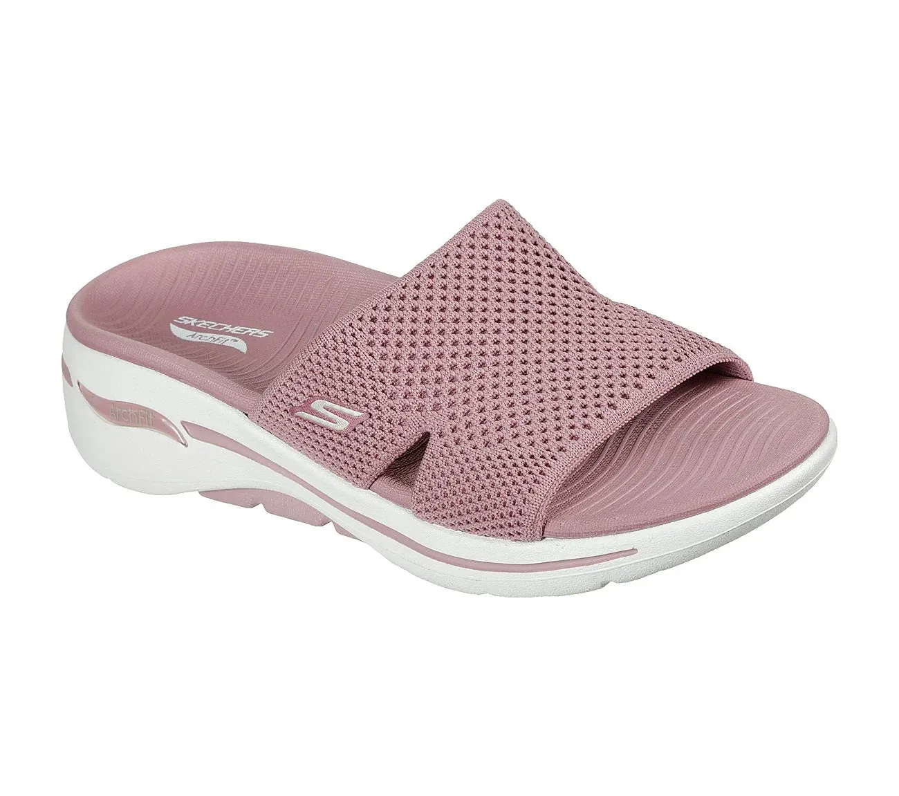 Go Walk Arch Fit Women Sandal - Pink Supportive Cushioned