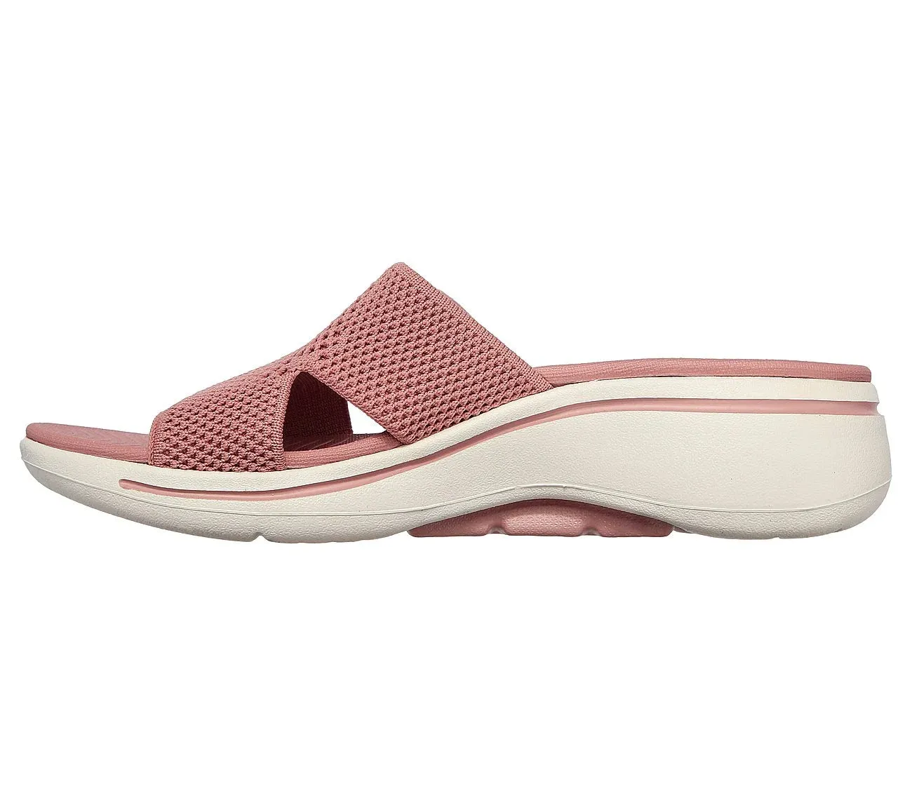 Go Walk Arch Fit Women Sandal - Pink Slip Resistant Everyday Footwear