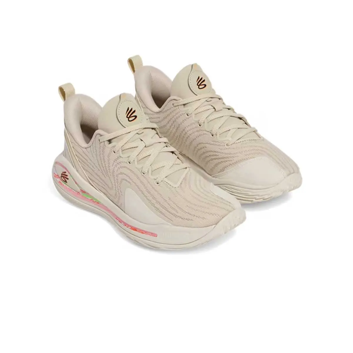 Kids Curry 12 'Sandstorm Summit White' Odor Control Breathable