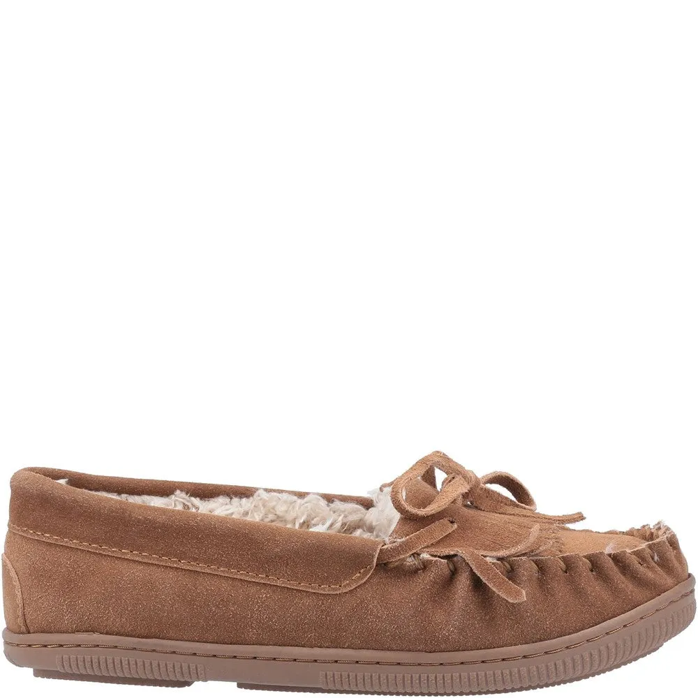 Rugged Stable Hush Puppies Addy Slip On Slipper