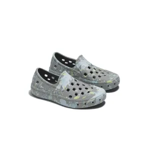 Kid'S Slip-On Trk 'Paint Splatter' Rugged Sole