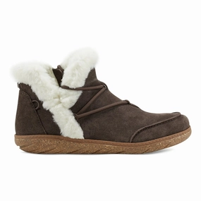 Fleet Cold Weather Lace-Up Casual Booties Grippy Soles