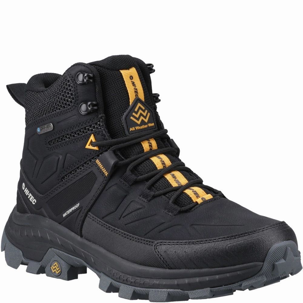 Hi-Tec Rainier Hiking Boots Slip On Shoes Waterproof