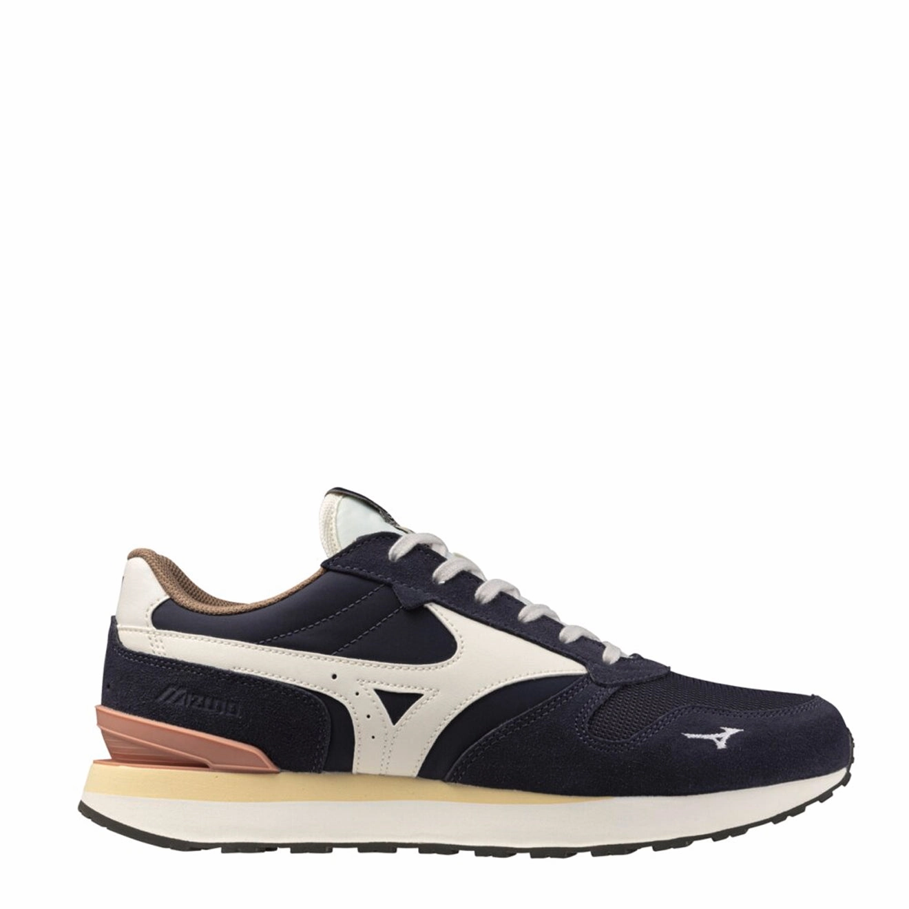 Travel Shoes Mizuno Rb87 Odyssey Trainer Gray / Pristine / Cameo Brown
