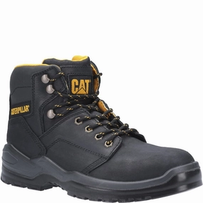Caterpillar Striver Injected Safety Boot Leather Shoes Premium Comfort