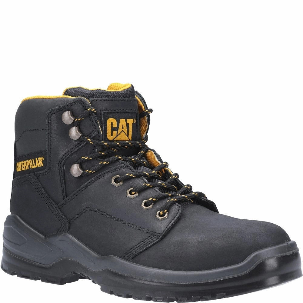 Caterpillar Striver Injected Safety Boot Leather Shoes Premium Comfort