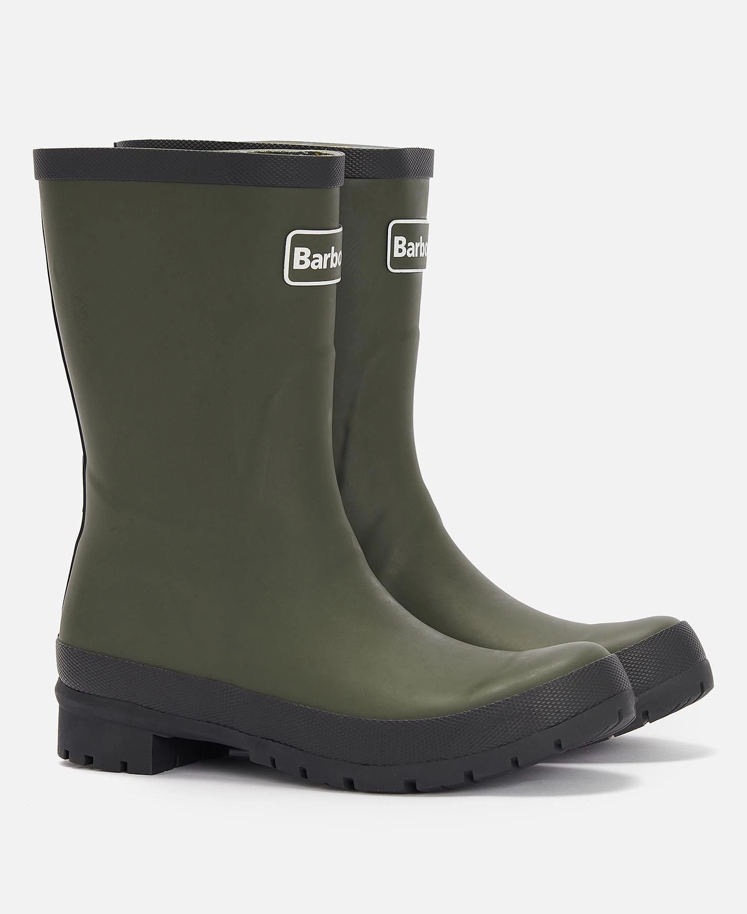 Barbour Banbury Wellington Boots Olive Lrf0084 Ol11 Comfort Shoes