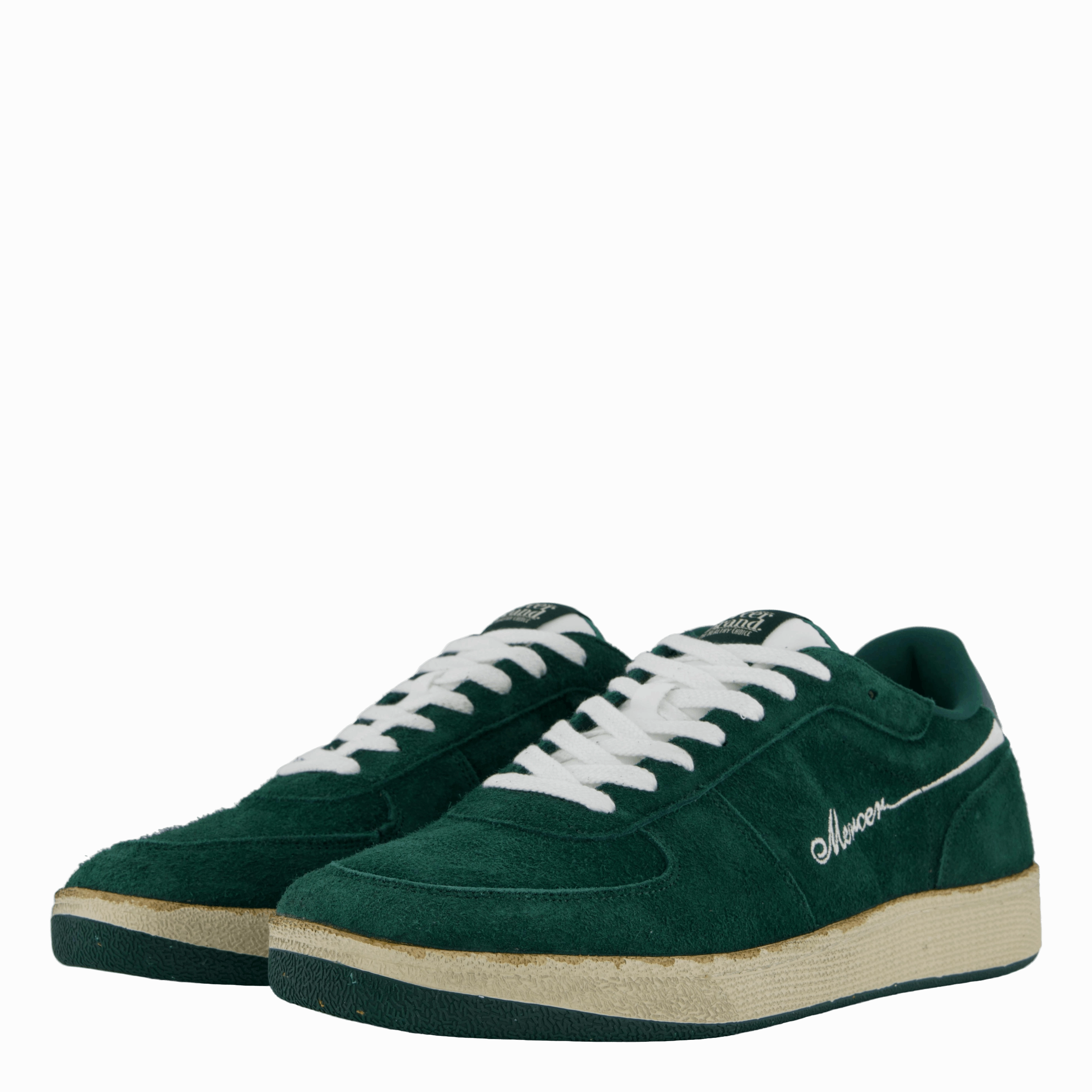 The Re-Tennis Suede Green Smart Casual Footwear