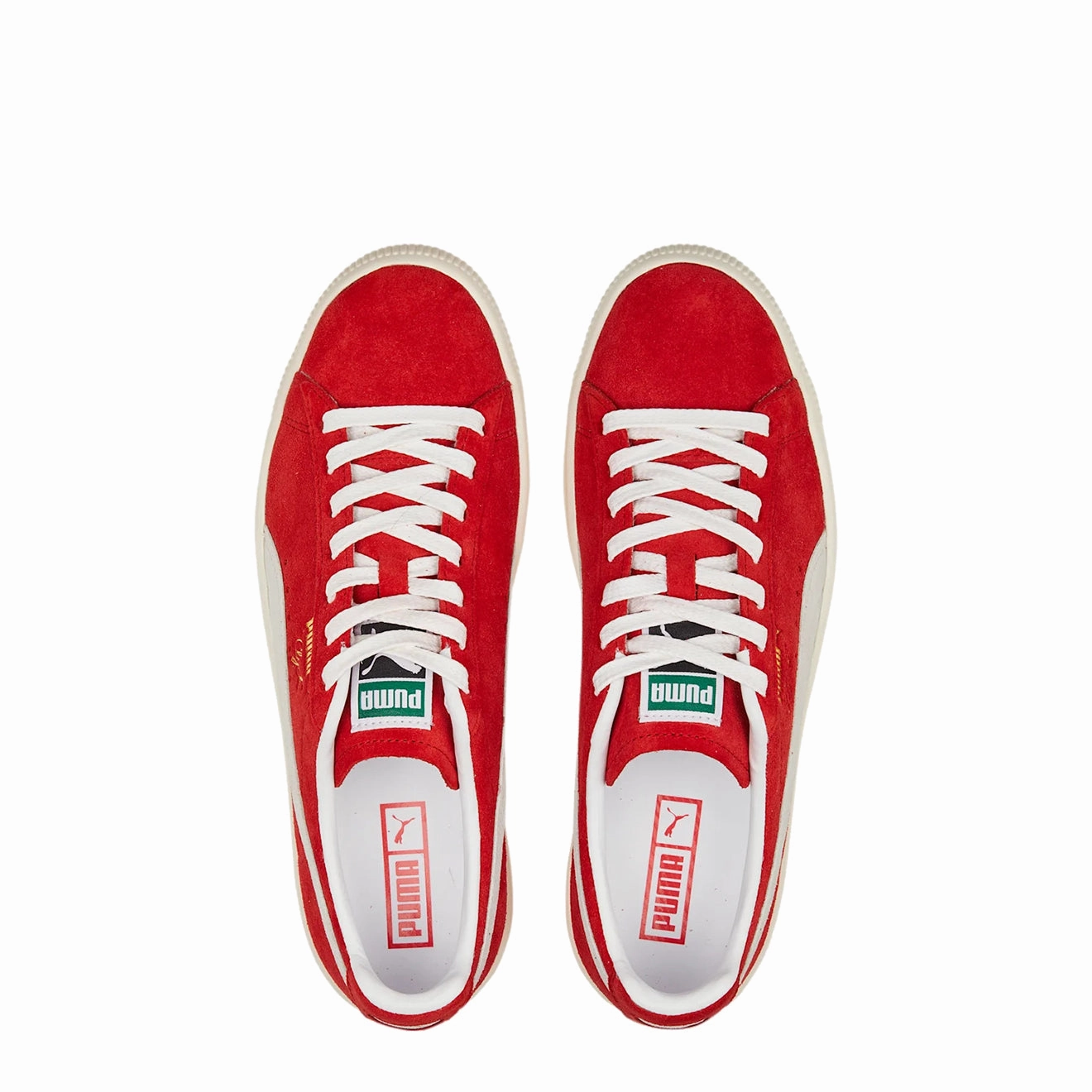 Breathable Puma Clyde Og Trainer For All Time Red / Puma White / Pristine