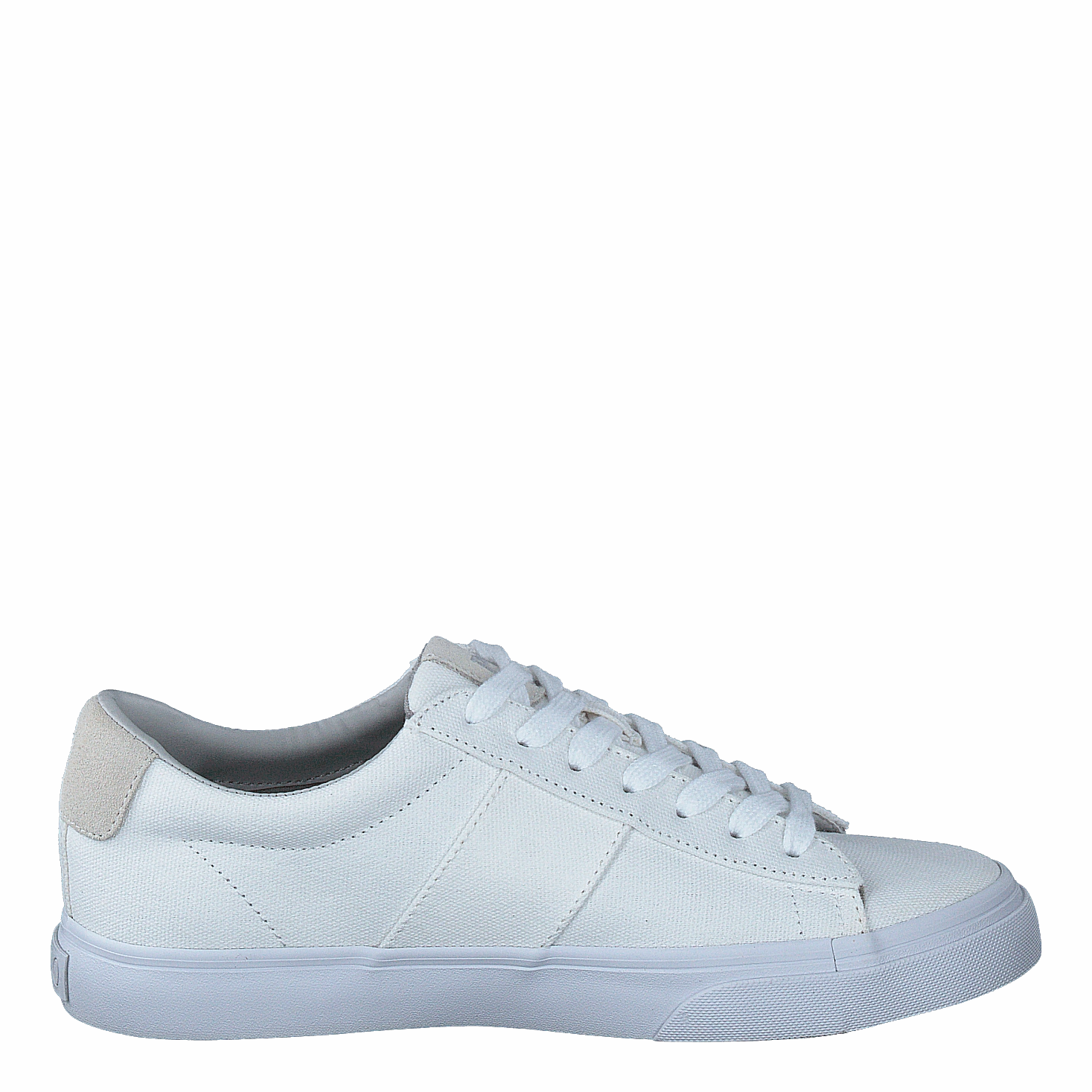 Sayer Canvas Sneaker White Comfort Heel