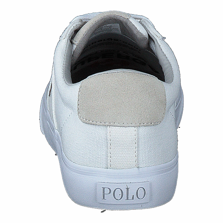 Ergonomic Sole Minimalist Sayer Canvas Sneaker White
