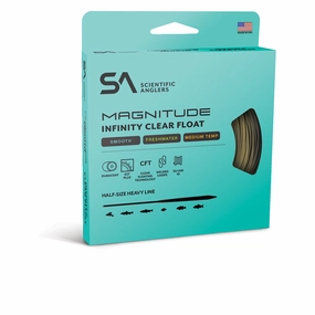 Scientific Anglers Magnitude Smooth Infinity 10' Clear Float Tip Fly Line
