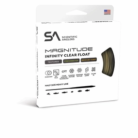 Scientific Anglers Magnitude Textured Infinity 10' Clear Float Tip Fly Line
