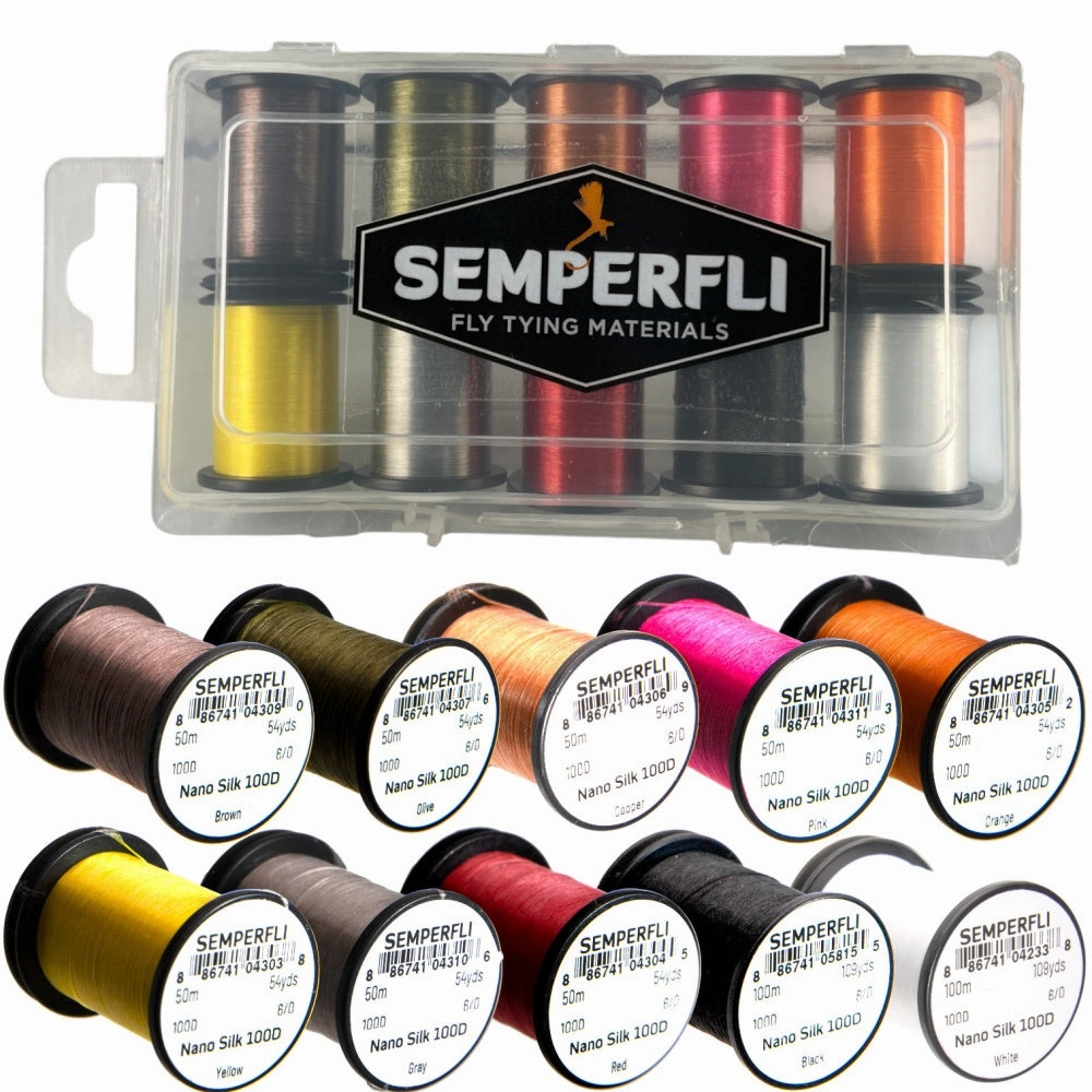 Semperfli Nano Silk 100D Collection Box