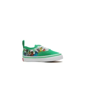   Sesame Street Toddler'S Authentic Elastic Lace 'Multi' Breathable Ergonomic Sole