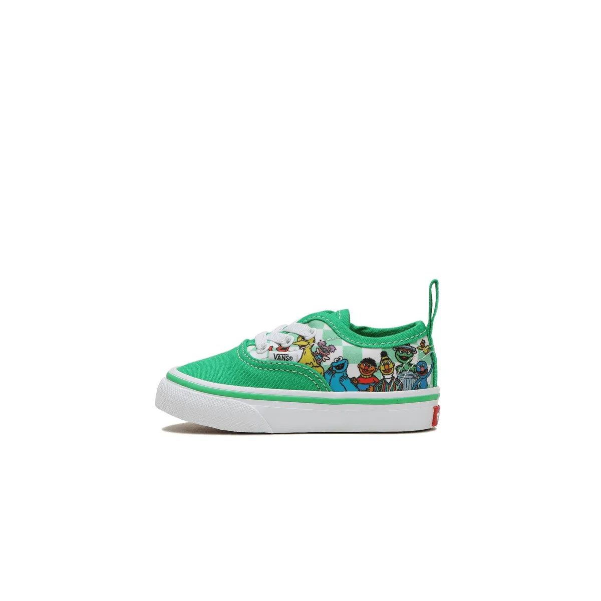   Sesame Street Toddler'S Authentic Elastic Lace 'Multi' Unisex Shoes