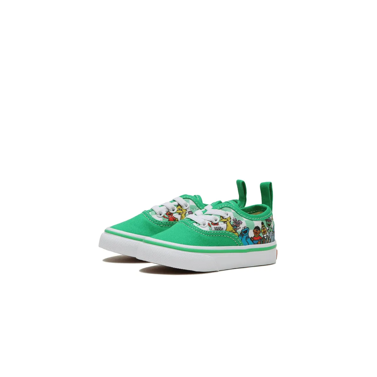   Sesame Street Toddler'S Authentic Elastic Lace 'Multi' Standing Shoes Lightweight Shoes