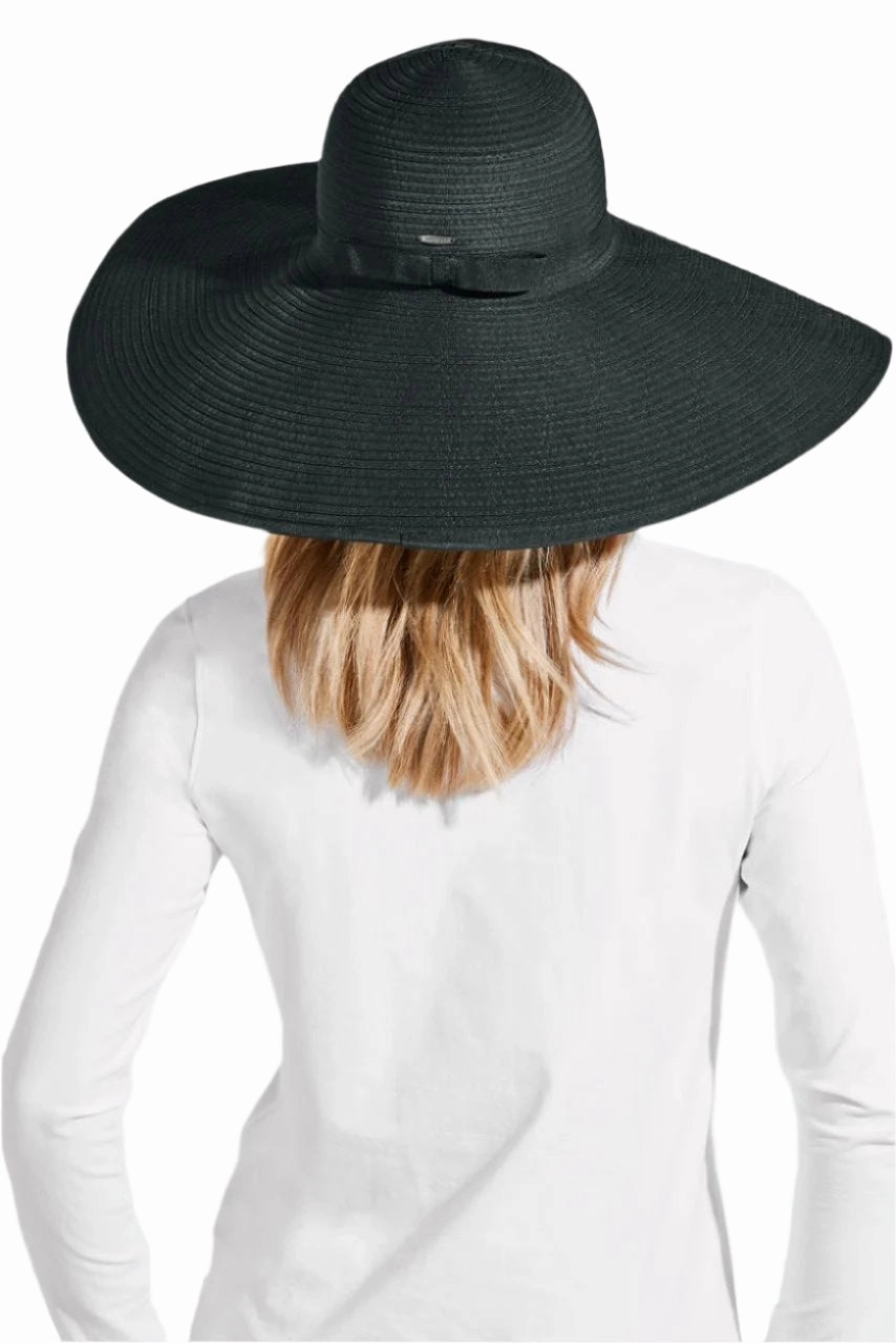Shelby Shapeable Poolside Hat | Black