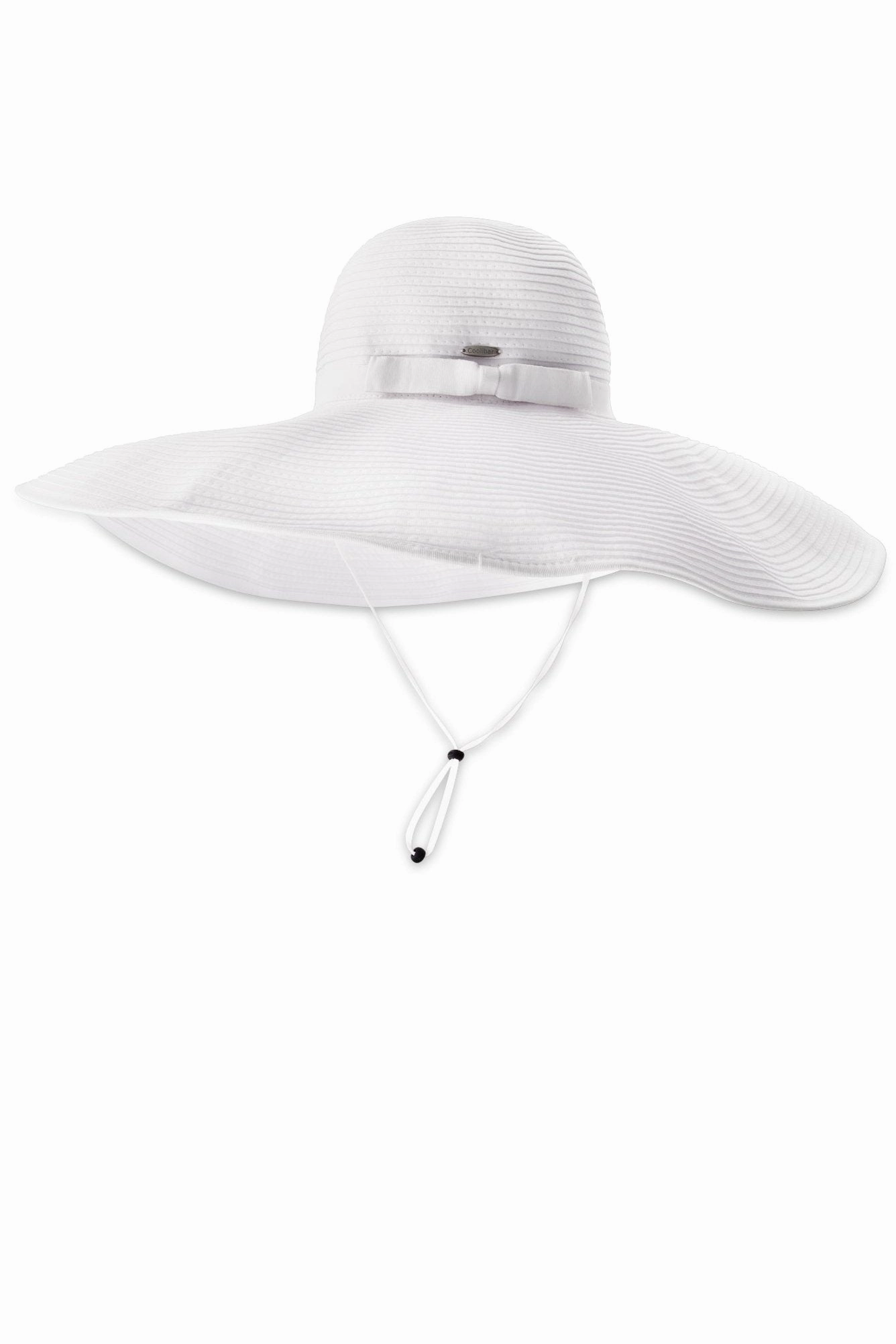 Shelby Shapeable Poolside Hat | White