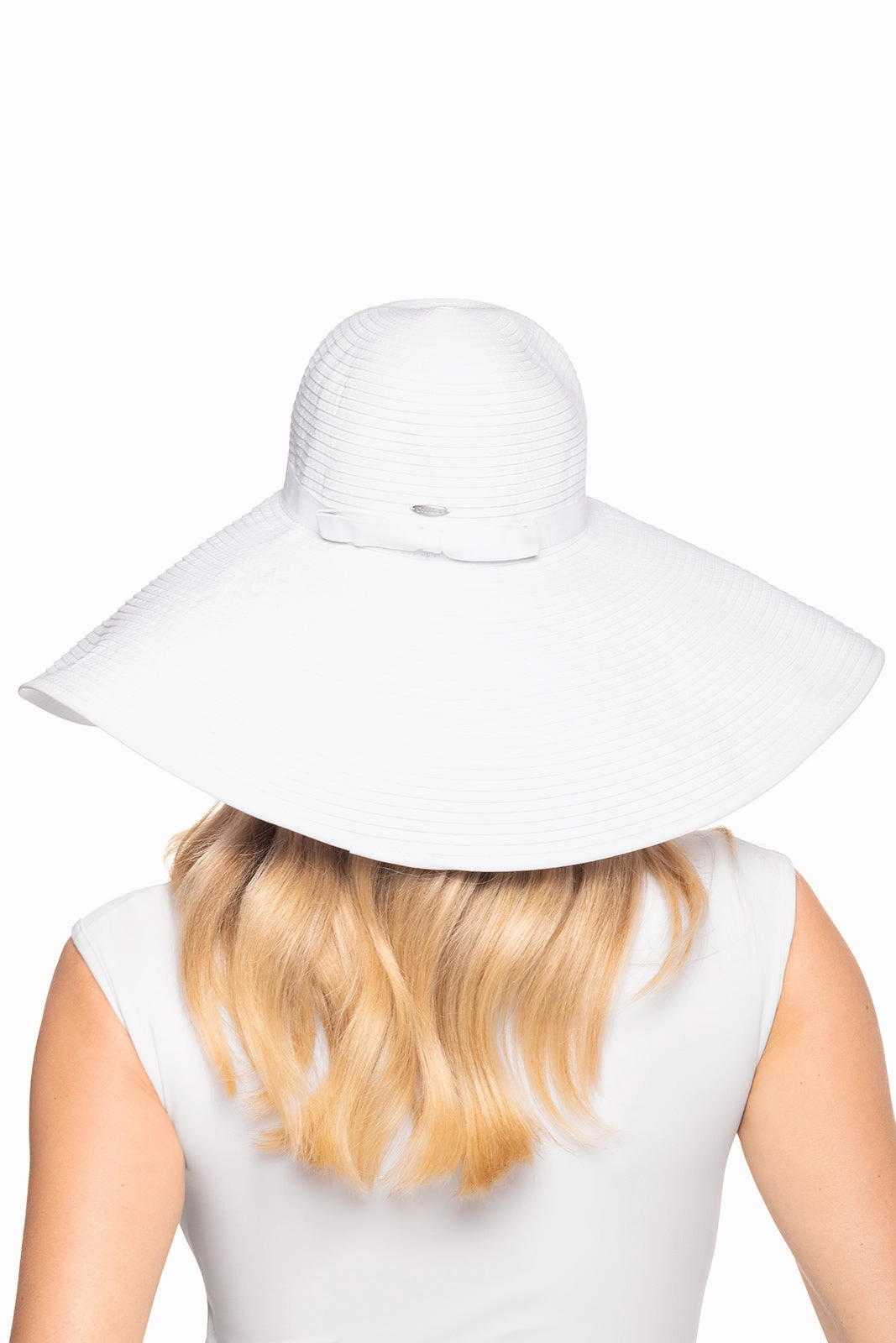 Shelby Shapeable Poolside Hat | White