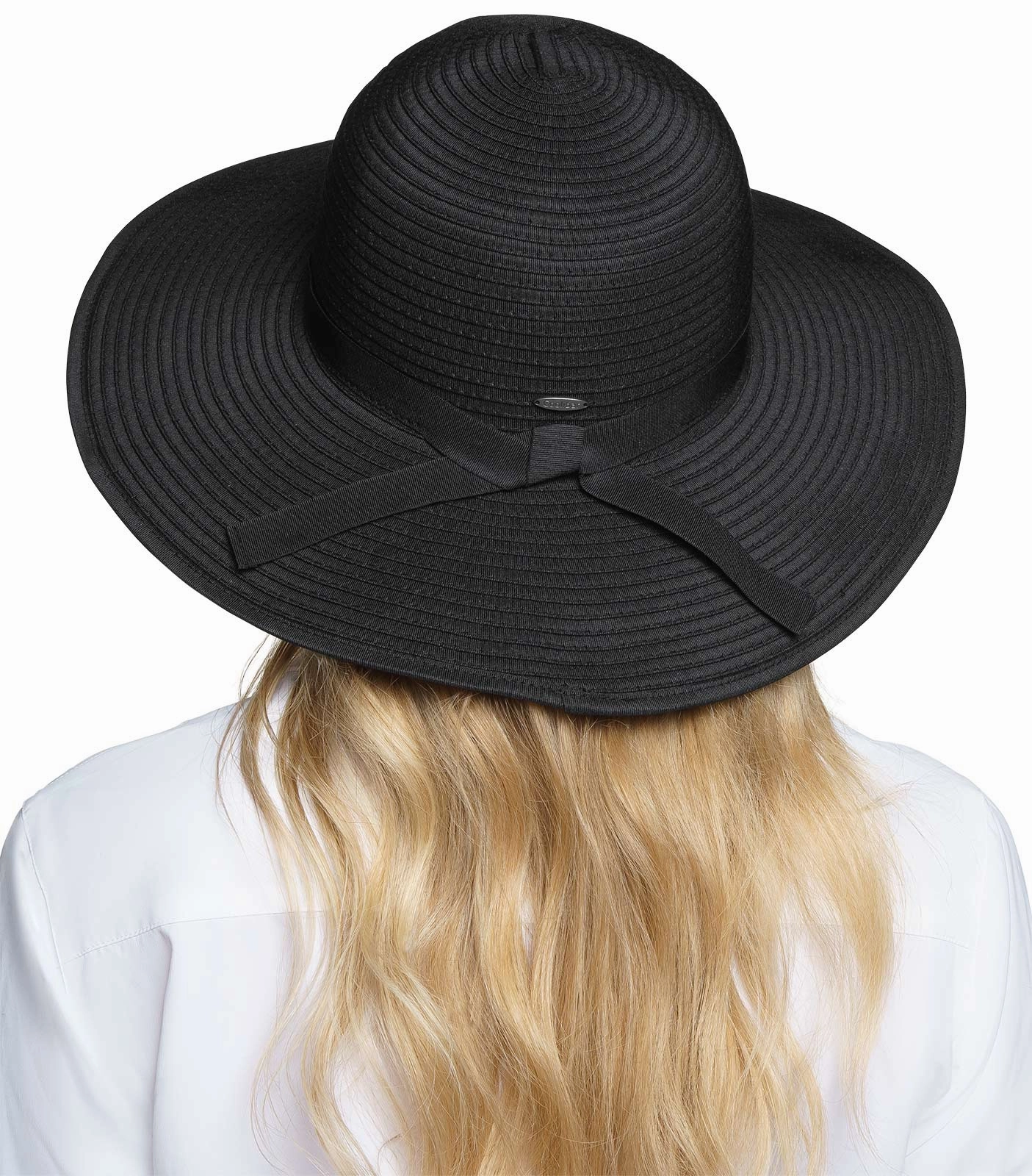 Shelly Shapeable Travel Sun Hat | Black