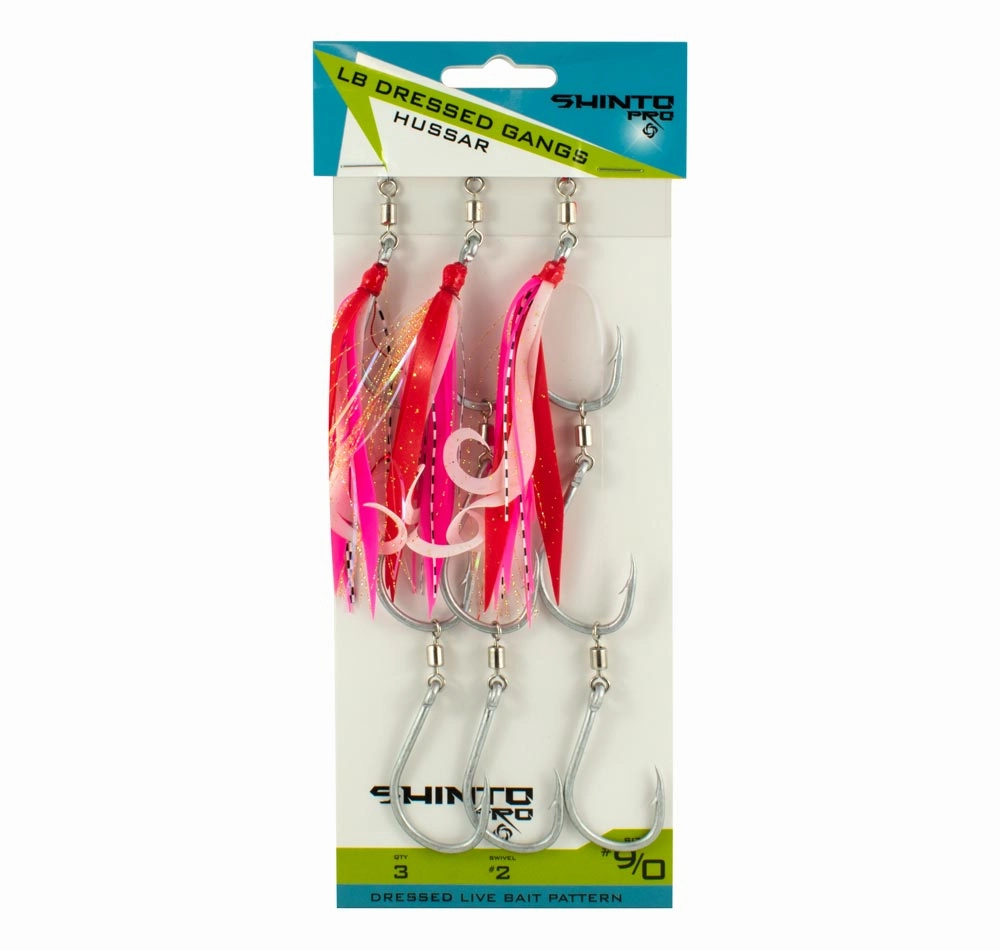 Shinto Pro Dressed Ganged Hook Hussar