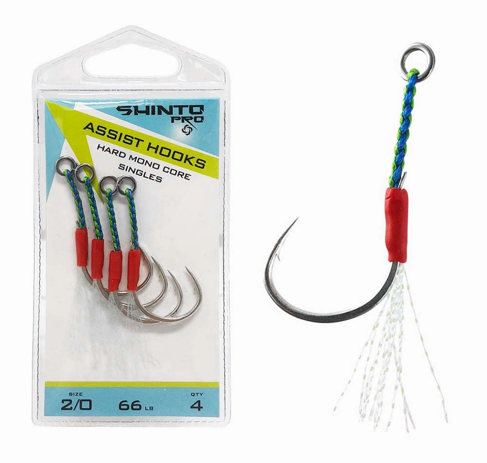 Shinto Pro Hard Mono Core Single Assist Hooks