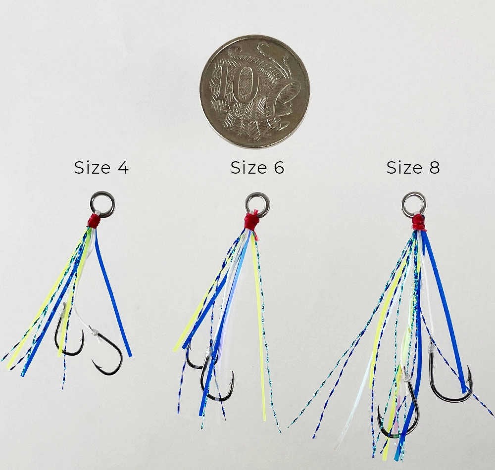 Shinto Pro Pimped Micro Assist Hooks Size 4