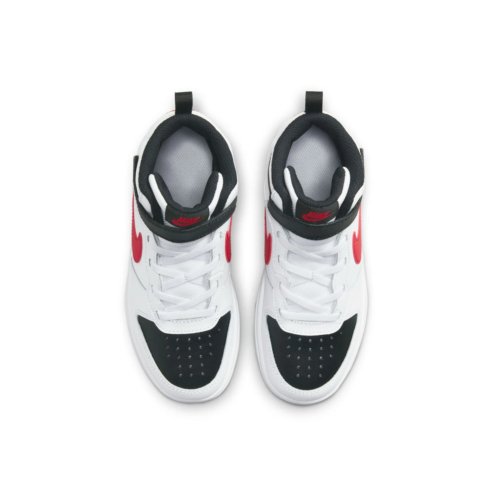 Y Nike Court Borough Mid 2 Cd7783-110 Classic Sneakers