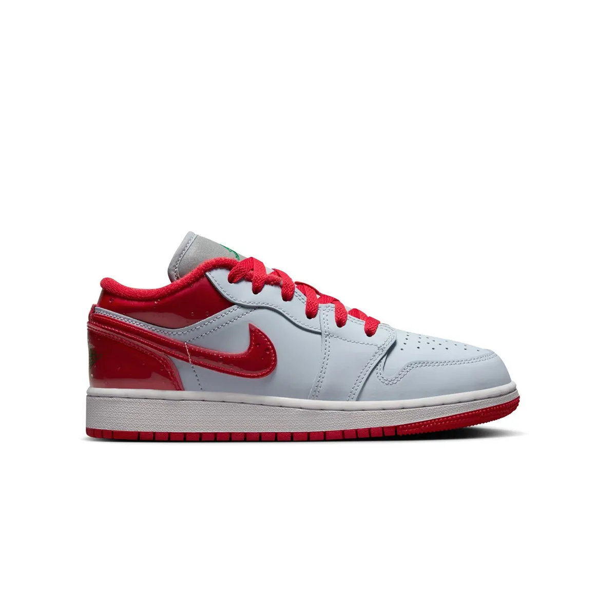 Kids Air Jordan 1 Low Se 'Water Droplets' Canvas Shoes Slip Resistant