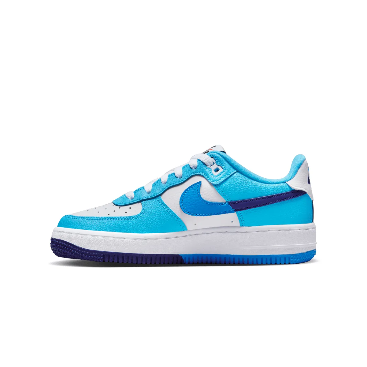 Kid'S Air Force 1 '07 Lv8 'Light Photo Blue' Shock Absorbing Durable Shoes