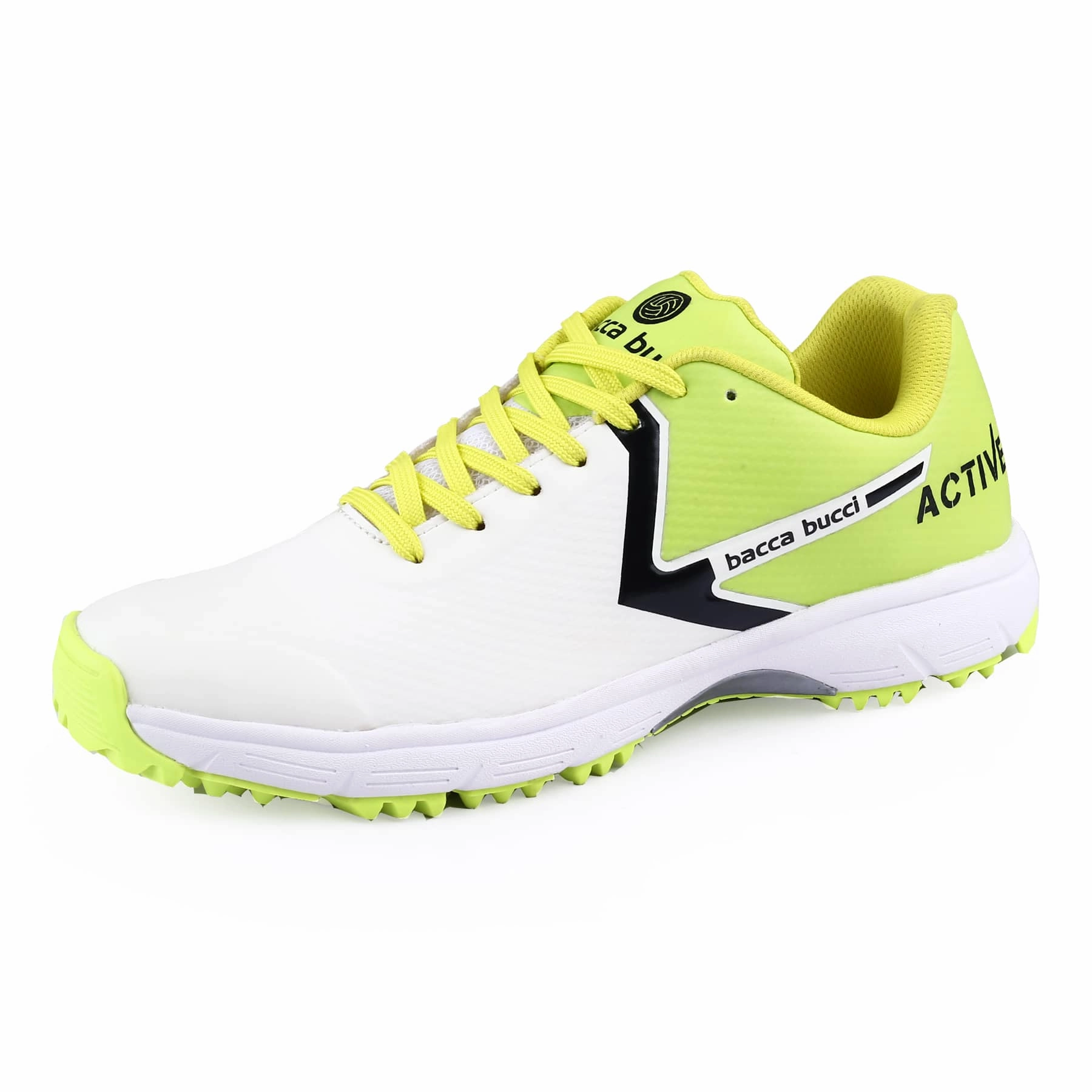 Bacca Bucci Boys Centurion Glide Cricket Shoes Fashion Sneakers Leather Shoes