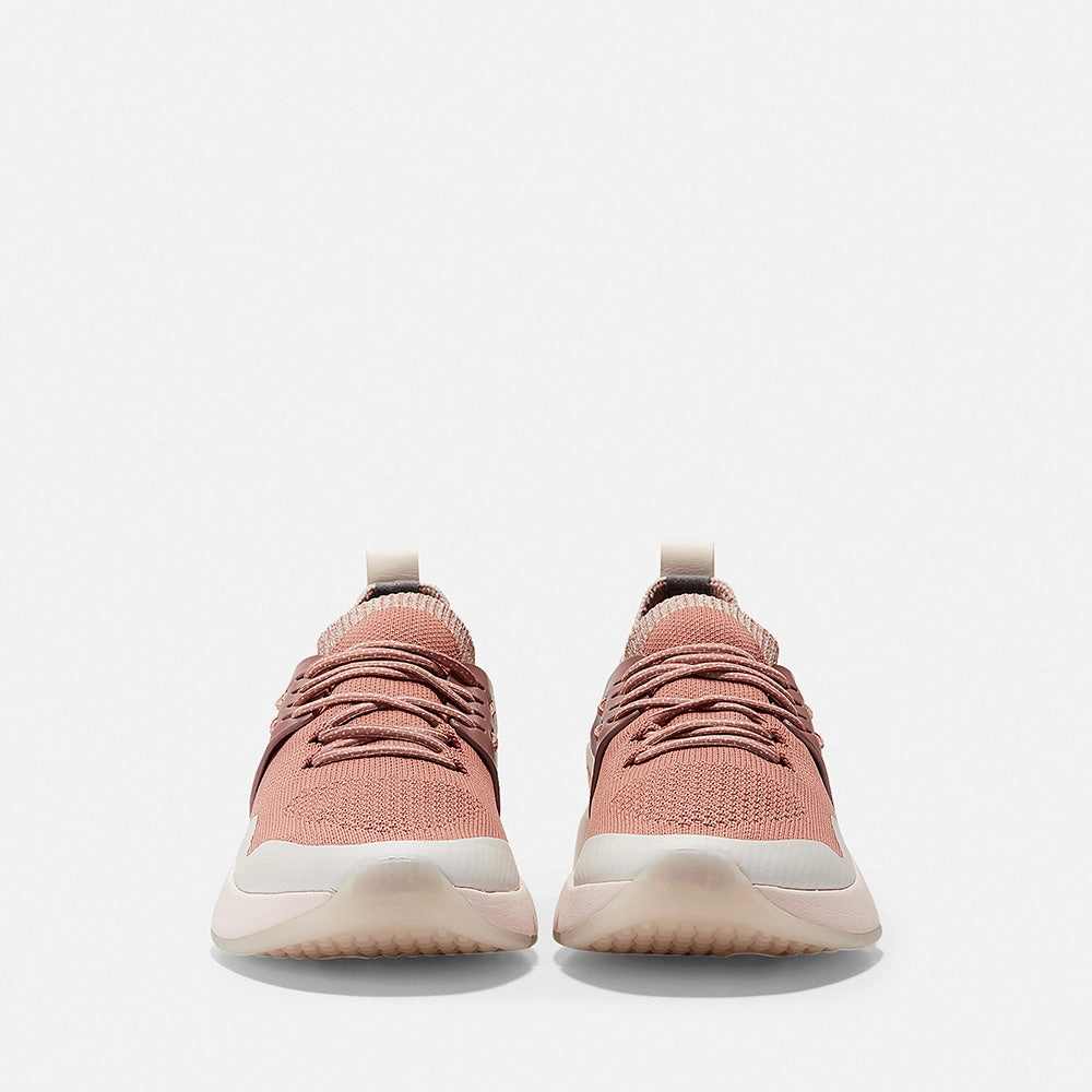 Cole Haan Zer?grand All-Day Trainer Stitchlite Burlwood Knit/Burlwood Leather/Morganite Cushioned
