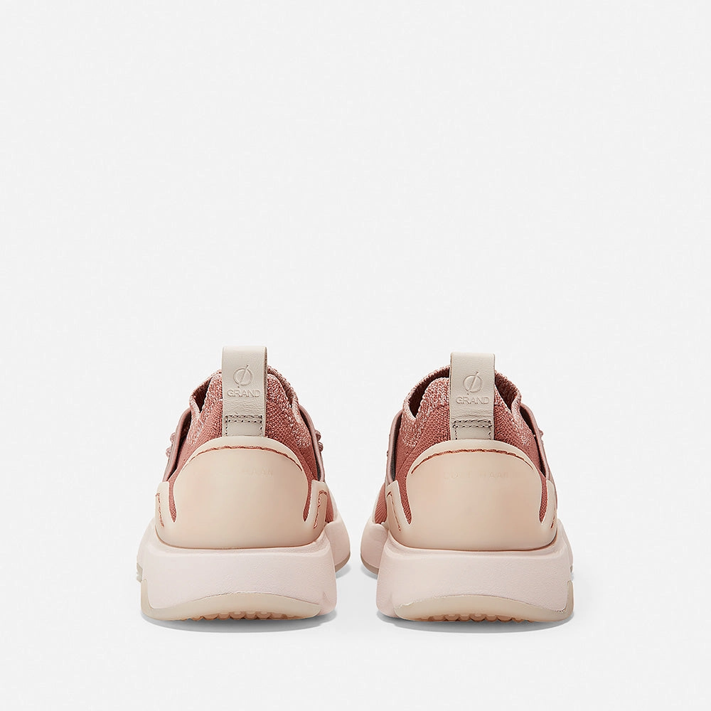 Cole Haan Zer?grand All-Day Trainer Stitchlite Burlwood Knit/Burlwood Leather/Morganite Slip Resistant Work